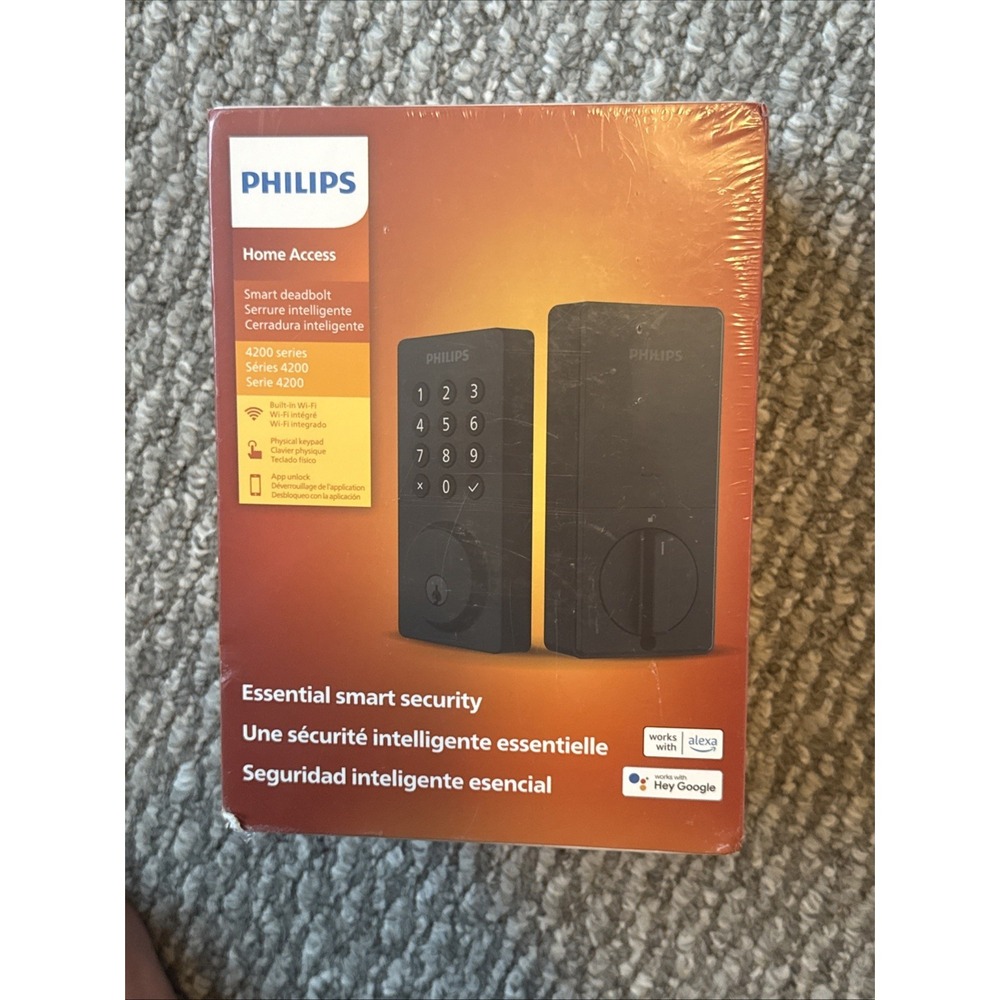 Philips Home Access 4200 Series Smart Deadbolt Brand New Sealed